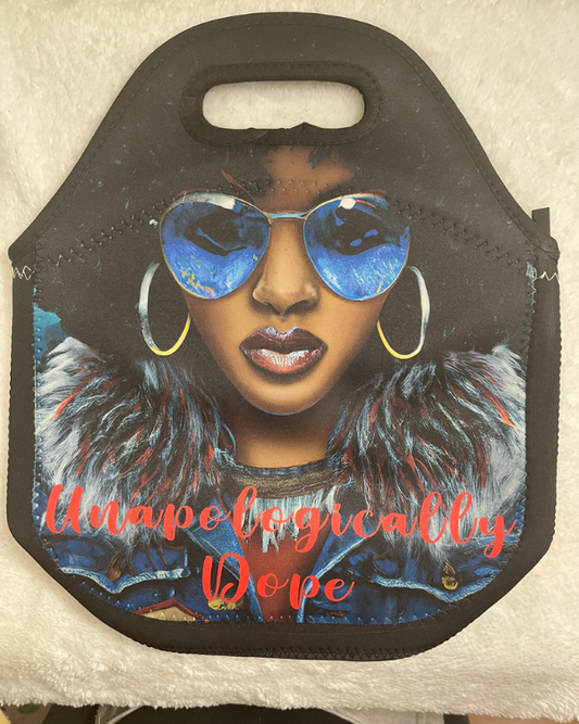 "Unapologetically Dope" - Lunch Tote