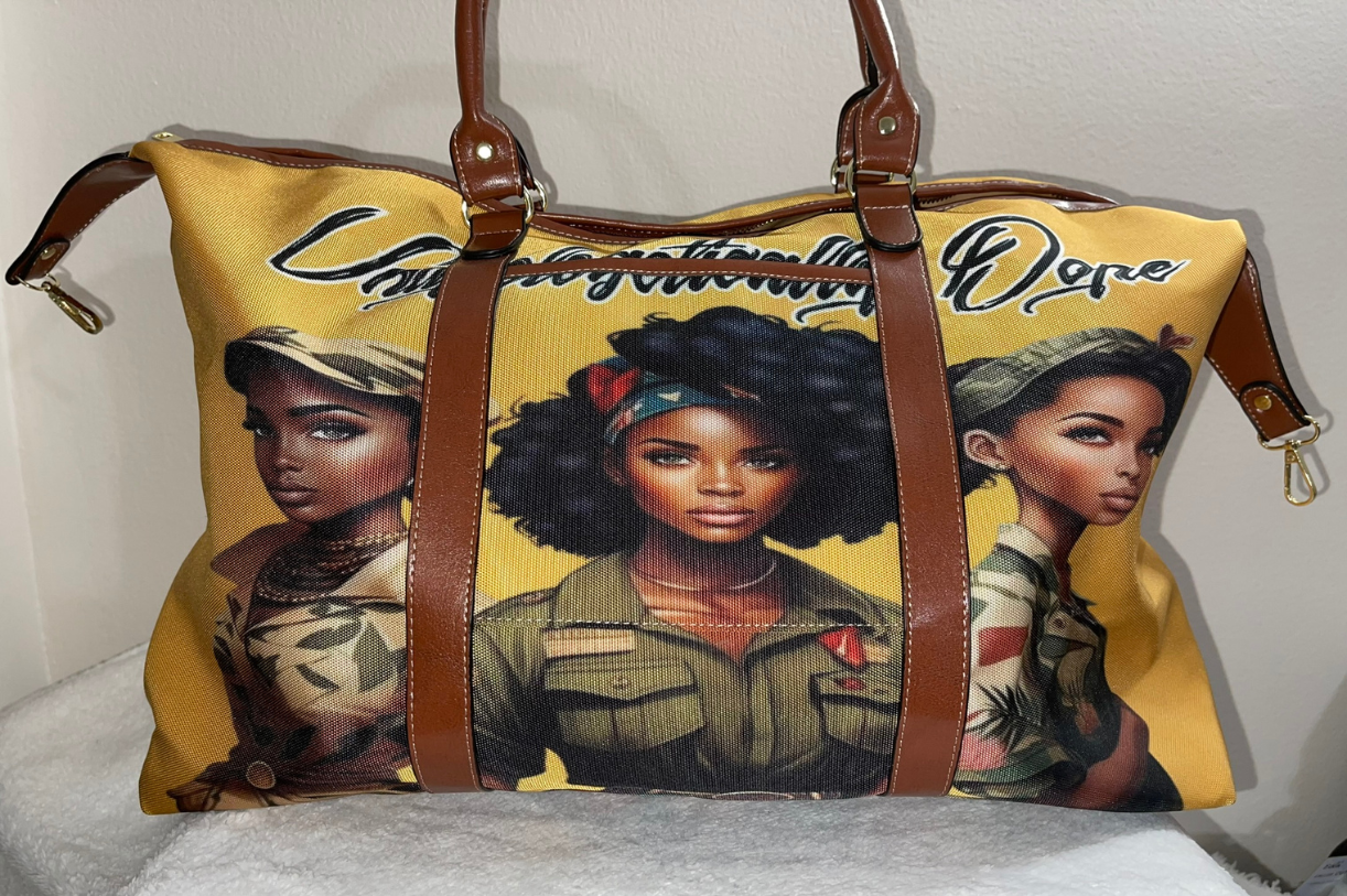 "Unapologetically Dope" - Travel Bag